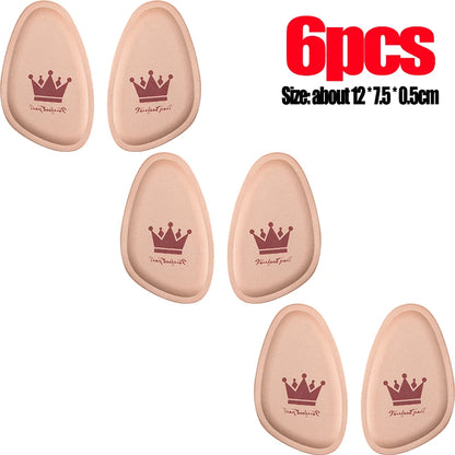 1/2pairs Forefoot Pads Women High Heels Non-slip Pain Relief Insert Half Insoles Front Foot Cushion Foot Care Shoe Pads Insole