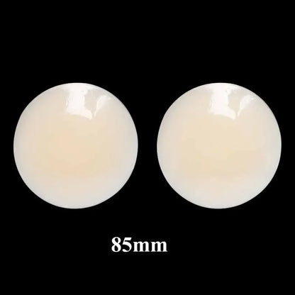 1 Pair Cool Reusable Self Adhesive Silicone Lift Up Breast Nipple Cover Bra Pad Invisible Breast Petals for Party Dress