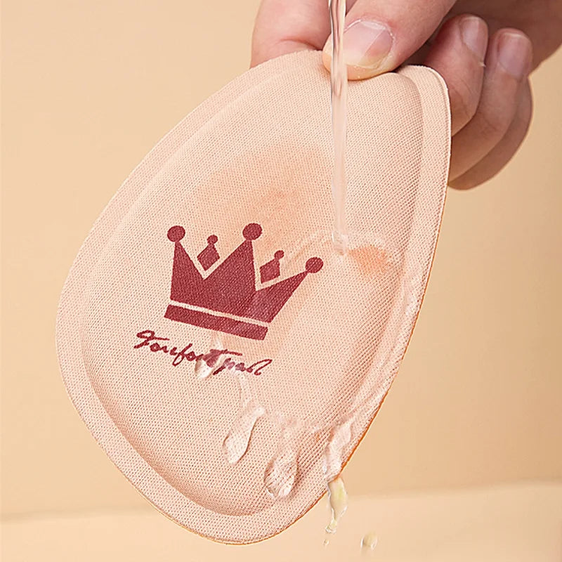 1/2pairs Forefoot Pads Women High Heels Non-slip Pain Relief Insert Half Insoles Front Foot Cushion Foot Care Shoe Pads Insole
