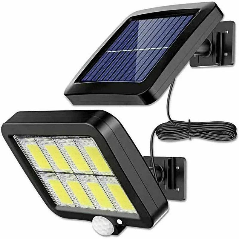 100/120/160COB Solar Split Wall Lamp 3 Mode Waterproof Motion Sensor Garden Street Lights Solar Lamp Garden Security Wall Light