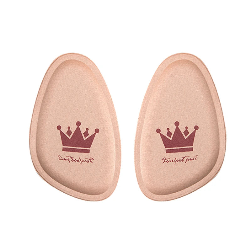 1/2pairs Forefoot Pads Women High Heels Non-slip Pain Relief Insert Half Insoles Front Foot Cushion Foot Care Shoe Pads Insole
