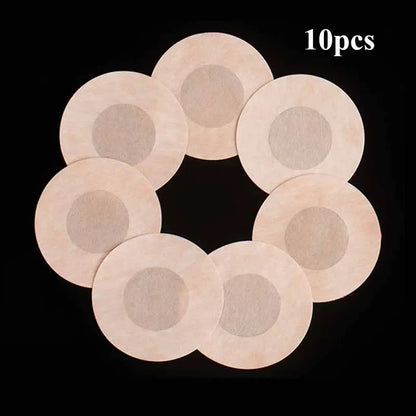 1 Pair Cool Reusable Self Adhesive Silicone Lift Up Breast Nipple Cover Bra Pad Invisible Breast Petals for Party Dress