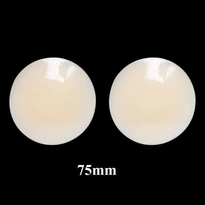 1 Pair Cool Reusable Self Adhesive Silicone Lift Up Breast Nipple Cover Bra Pad Invisible Breast Petals for Party Dress