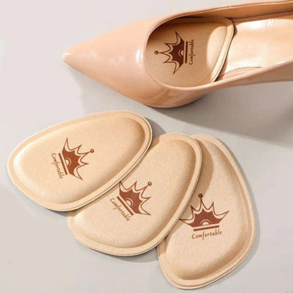 1/2pairs Forefoot Pads Women High Heels Non-slip Pain Relief Insert Half Insoles Front Foot Cushion Foot Care Shoe Pads Insole